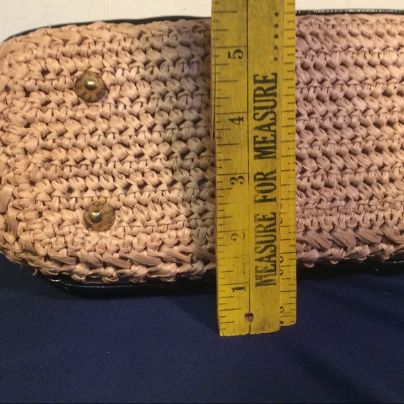 Vintage 1960’s Roger Van S Straw Handbag - Picture 11 of 13